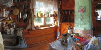 Бревенчатый дом в СНТ Ветеран в Черноморском - chernomorskoe.yutvil.ru - фото 5